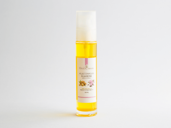 Huile d'Argan aromatisé à la Rose