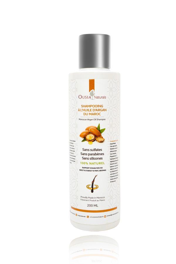 Shampooing à l’huile d’Argan du Maroc